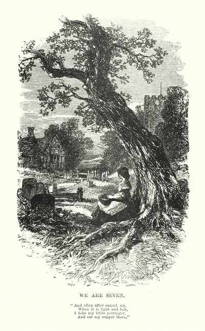 William Wordsworth: We Are Seven by Myles Birket (after) Foster