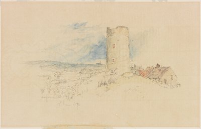 Old Windmill on Windmill Hills, Gateshead by Myles Birket Foster