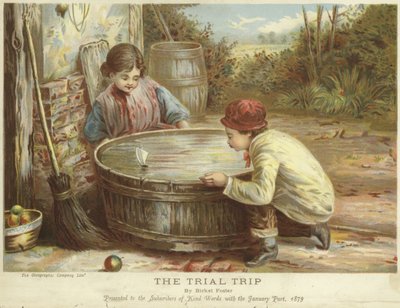 The Trial Trip by Myles Birket Foster