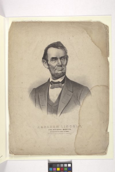 Abraham Lincoln by N. and Ives J.M. (1824 95) Currier