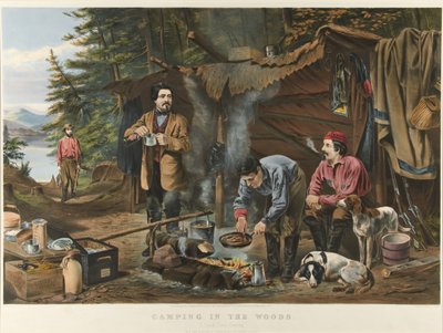 Camping in the Woods 