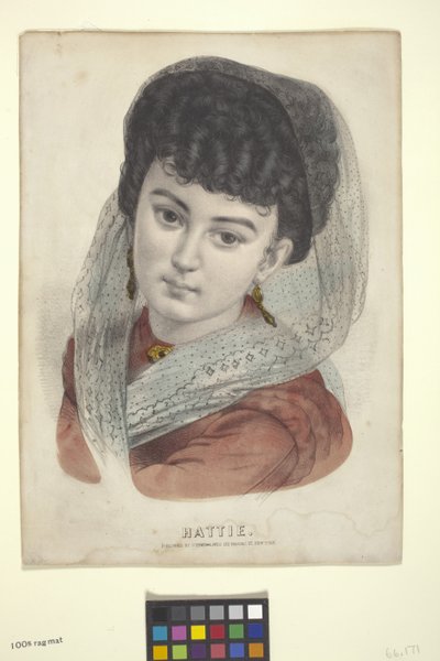 Hattie by N. and Ives J.M. (1824 95) Currier