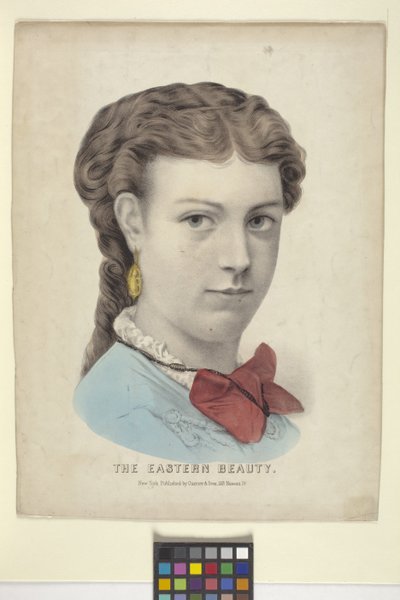 The Eastern Beauty by N. and Ives J.M. (1824 95) Currier