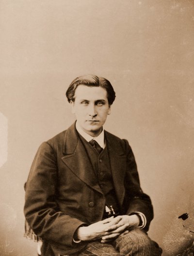 Portrait of Francois Coppee, poet by Nadar