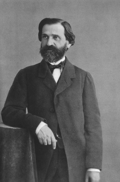 Giuseppe Verdi, Italian Romantic Composer by Nadar