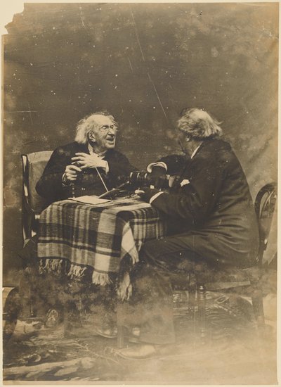 Nadar with Marie-Eugene Chevreul on his Hundredth Birthday by Nadar [Gaspard Félix Tournachon]