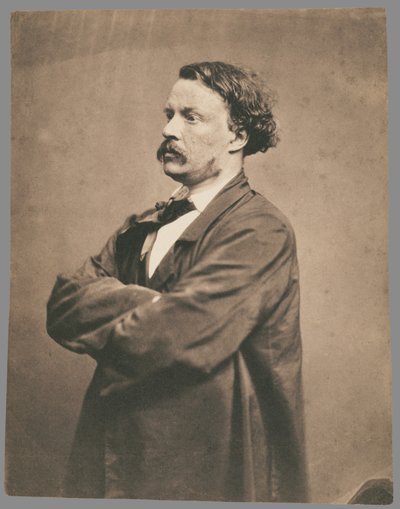 Self-portrait in Smock Félix Nadar by Nadar [Gaspard Félix Tournachon]