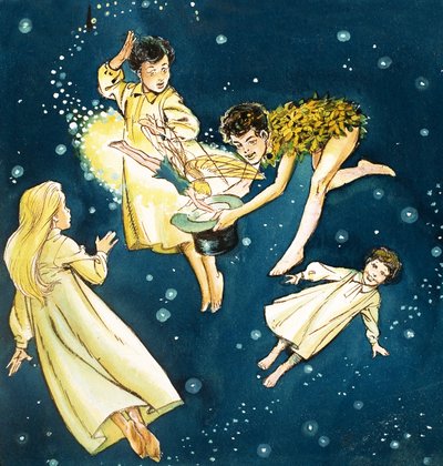 Peter Pan and Wendy by Nadir Quinto
