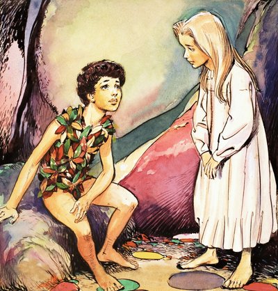 Peter Pan and Wendy by Nadir Quinto