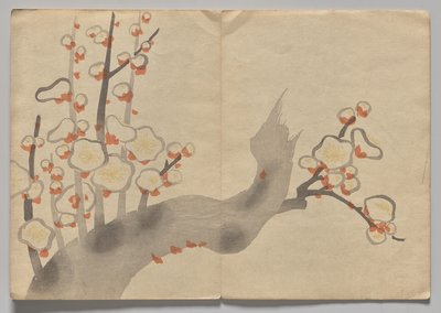Scene from The Kōrin Picture Book (Volume 2) by Nakamura Hochu