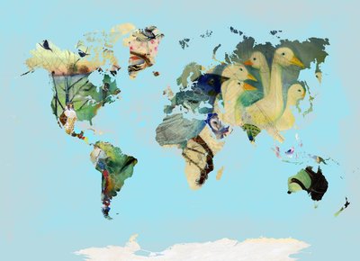 A Bird World, 2016 by Nancy Moniz Charalambous
