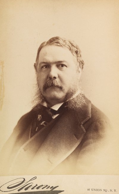 Chester Alan Arthur by Napoleon Sarony