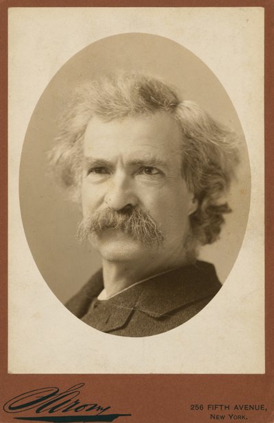 Samuel Clemens by Napoleon Sarony