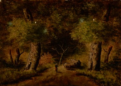 Landscape by Narcisse Virgile Diaz de la Peña