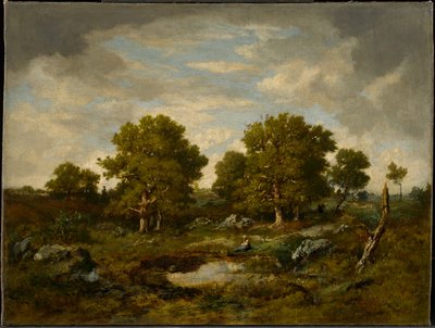 The Two Great Oaks by Narcisse Virgile Diaz de la Peña
