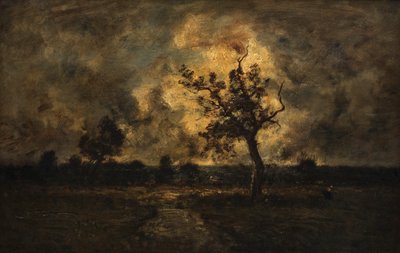 Stormy Atmosphere by Narcisse Virgile Diaz de la Peña