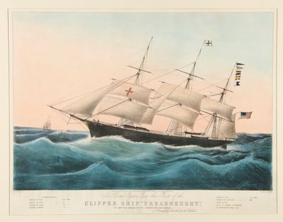Clipper Ship by Nathaniel Currier