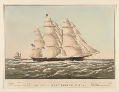 Clipper Ship by Nathaniel Currier