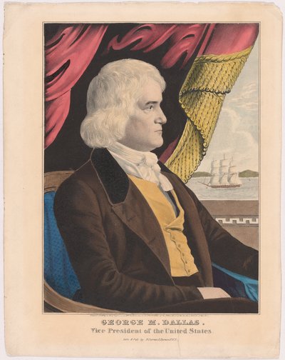 George Mifflin Dallas by Nathaniel Currier