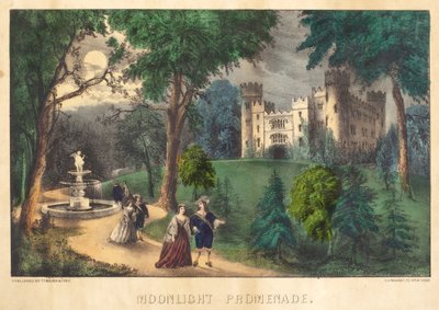 Moonlight Promenade by Nathaniel Currier