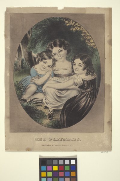 The Playmates by Nathaniel Currier