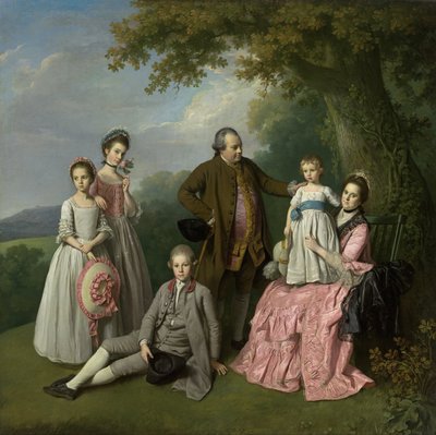 The Pybus Family by Nathaniel Dance-Holland