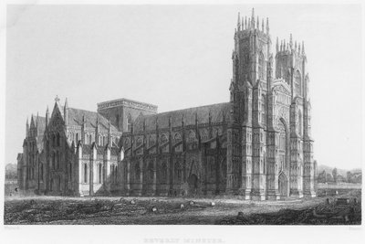 Beverly Minster by Nathaniel Whittock