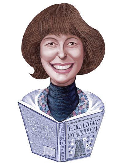 Geraldine McCaughrean, 2021 by Neale Osborne