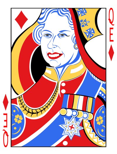 Queen Elizabeth II 2012, by Neale Osborne by Neale Osborne