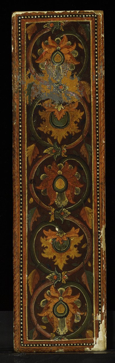 Book cover from a manuscript of a theatrical text by Nepalese School