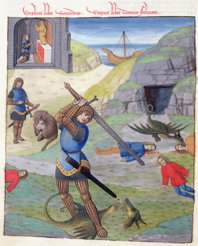 Cadmus, from Metamorphoses 10 by Ovid by Netherlandish School