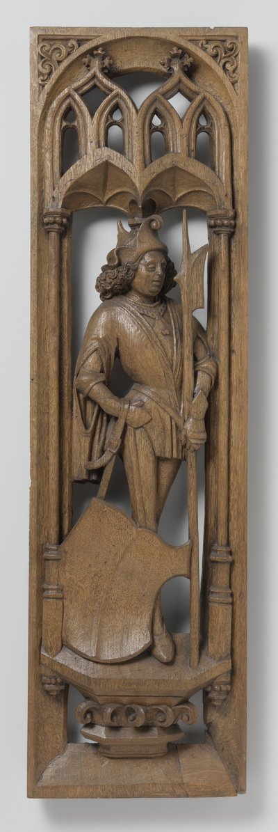 Panel from an Organ Case by Netherlandish School