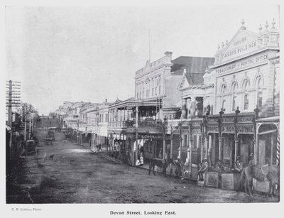 New Plymouth, New Zealand: Devon Street, Looking East by New Zealand Photographer