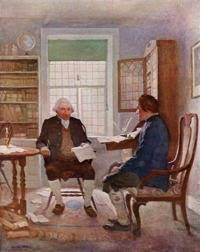 Illustration for Kidnapped by Robert Louis Stevenson by Newell Convers (after) Wyeth