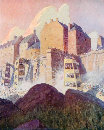 The Battle of Stirling Castle by Newell Convers (after) Wyeth