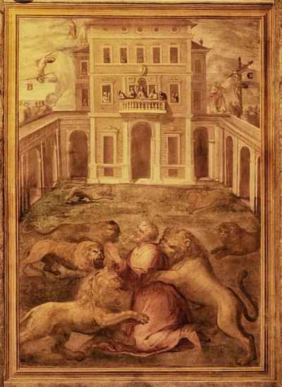 Basilica of Santo Stefano Rotondo by Niccolo called Pomarancio Circignani