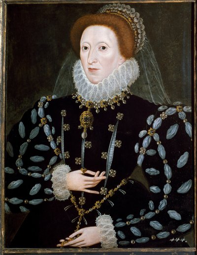 Portrait of Queen Elizabeth I of England by Nicholas Hilliard