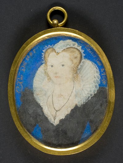 Portrait of an English Lady by Nicholas Hilliard