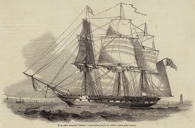 H M New Frigate Thetis by Nicholas Matthews Condy