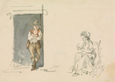 Figure Studies: Boy Standing by Nicholas Pocock