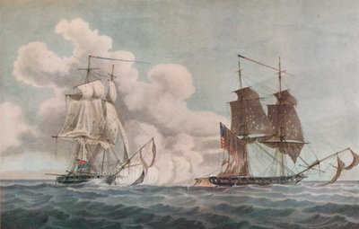 Packet Boat and Privateer, c1819 by Nicholas Pocock