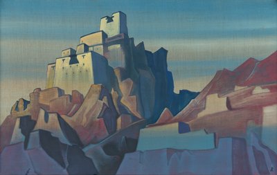 Castle in Ladakh by Nicholas Roerich