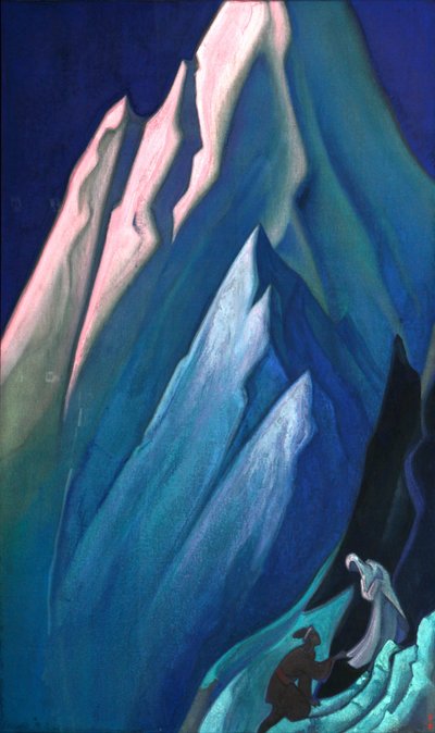 She Who Leads by Nicholas Roerich