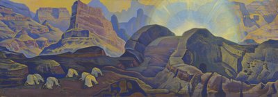 The Miracle (from the series Messiah) by Nicholas Roerich