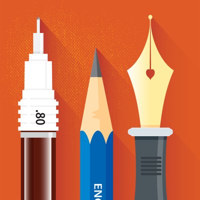Ancient Drawing Tools! by Nick Diggory