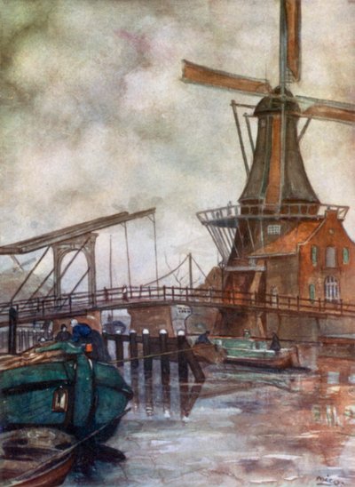 Mill de Adrian, Haarlem by Nico Jungman