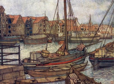 Norway: Bergen Boats and Warehouses by Nico Jungman