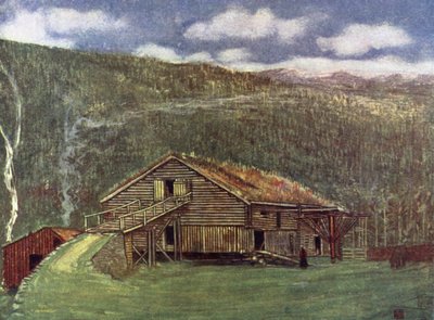 Norway: Farm-house and Mill at Gjora by Nico Jungman