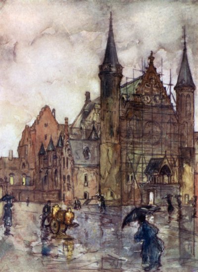 The Binnenhof, The Hague by Nico Jungman