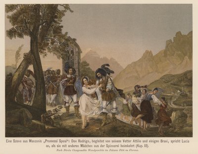 Scene from Alessandro Manzoni